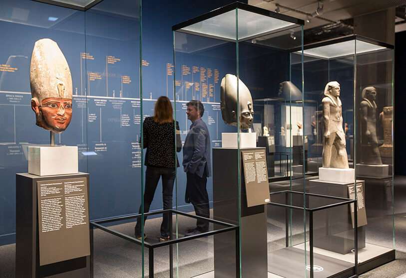 La exposición ‘Faraón. Rey de Egipto’ fue inaugurada en CaixaForum Sevilla en septiembre de 2019 y atrajo a más de 100.000 visitantes