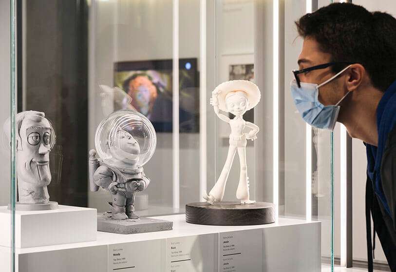 La exposición ‘Pixar’ se podrá visitar hasta el 21 de marzo de 2021 en CaixaForum Sevilla