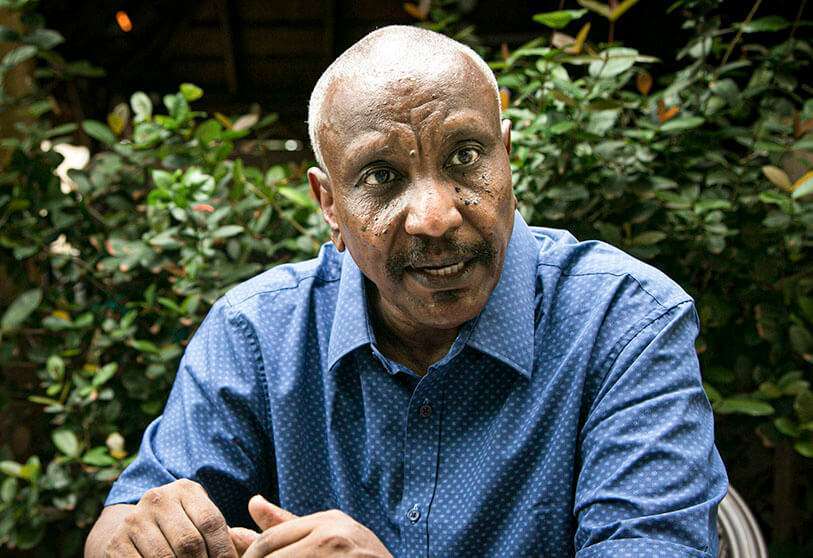 Yasir Arman, uno de los líderes del Movimiento de Liberación del Pueblo de Sudán-Sector Norte (SPLM-N), Yasir Arman