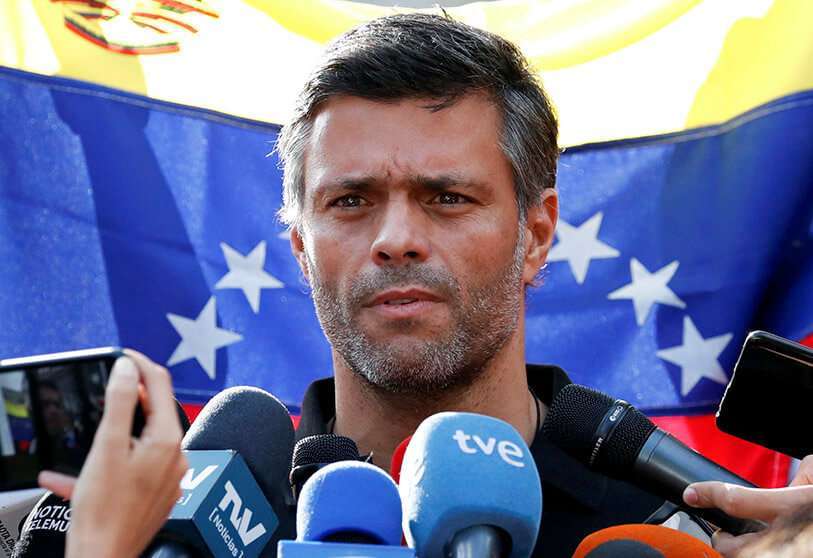 El opositor venezolano, Leopoldo López