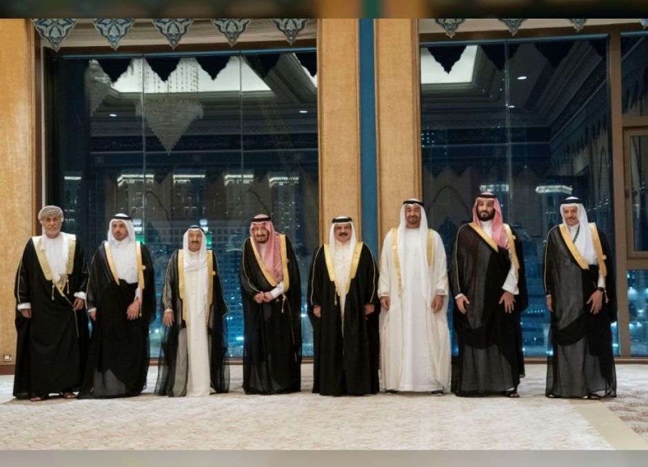 PHOTO/WAM GCC leaders meet in Saudi Arabia