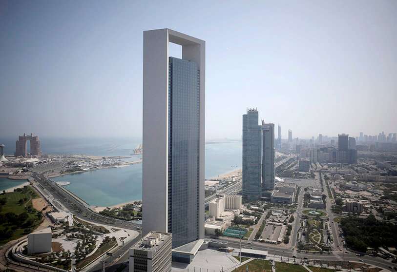 Sede de ADNOC en Abu Dhabi, Emiratos Árabes Unidos.