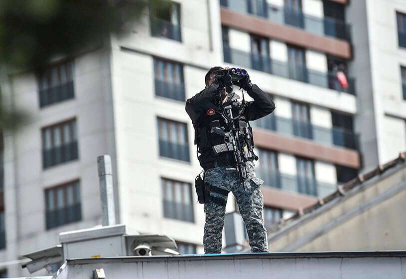 Policía turca