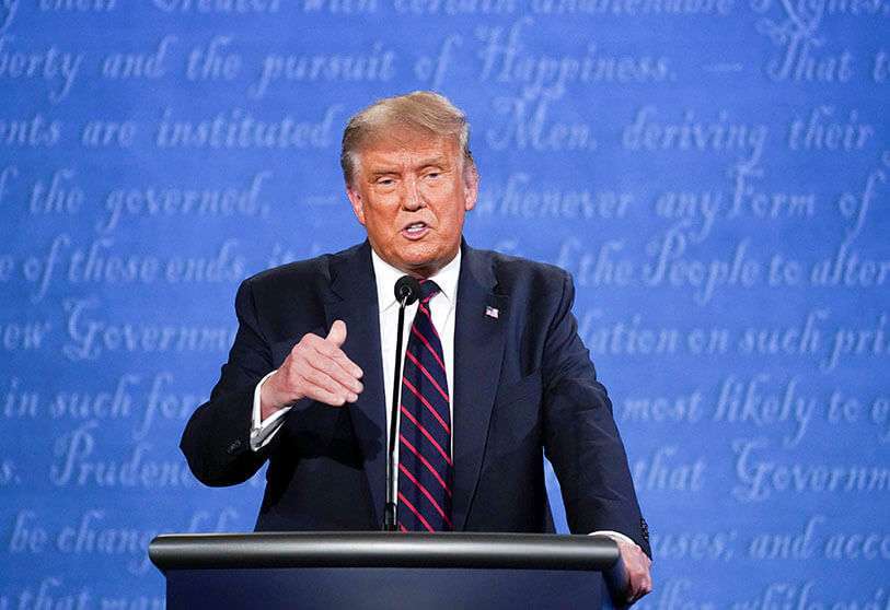 Donald Trump, candidato republicano para ser reelegido a la presidencia estadounidense