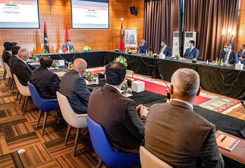 Conversaciones libias en Marruecos