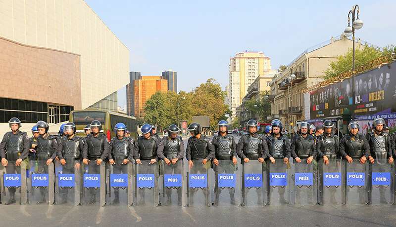 Policía de Azerbaiyán