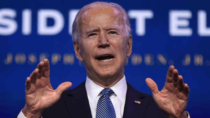 Joe Biden, el día después del asalto