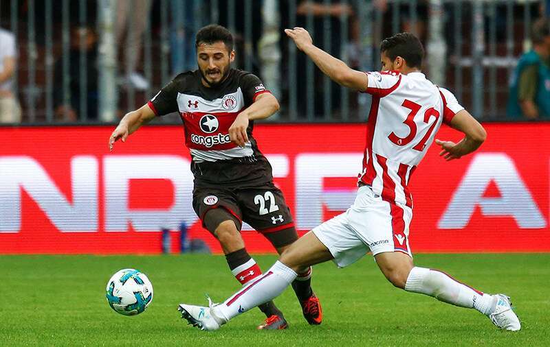 Cenk Sahin, jugador del St. Pauli