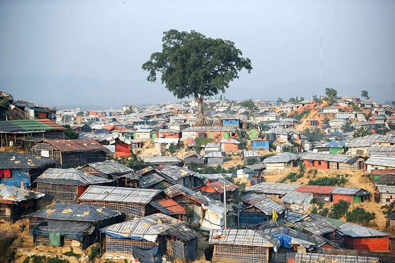 Bangladesh campo de refugiados