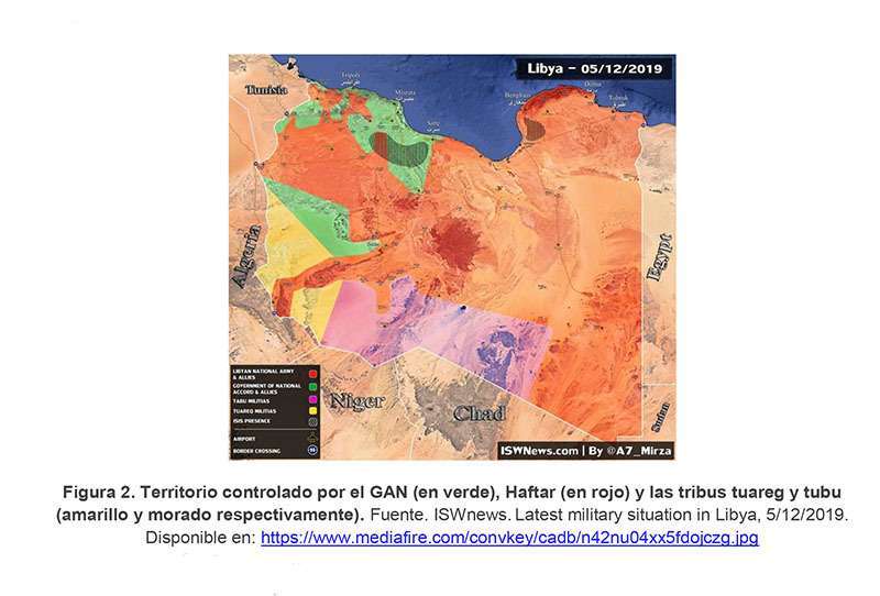 Mapa de Libia 2
