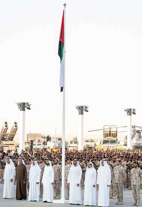 El jeque Mohammed bin Zayed Al Nahyan, Príncipe Heredero de Abu Dhabi