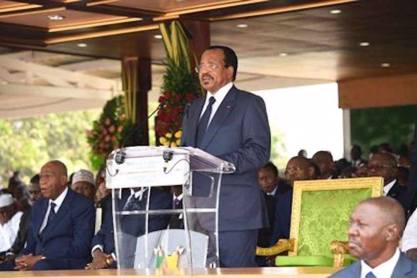 El presidente de Camerún, Paul Biya, condena los ataques