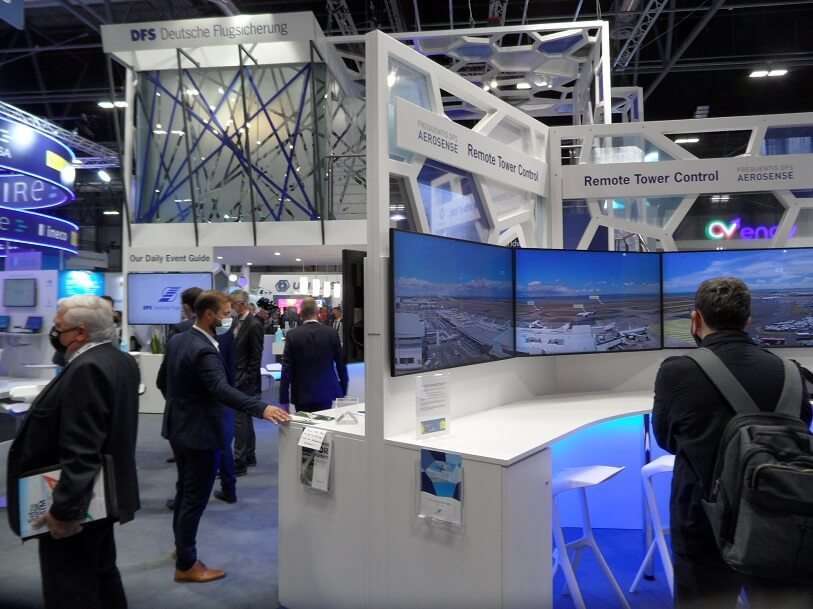 Entre las más importantes empresas proveedoras de servicios de navegación aérea se encuentra la española ENAIRE. El control del espacio aéreo de Alemania lo ejerce DFS 