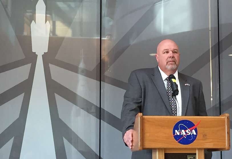 PHOTO/NASA-Michoud - El responsable del lanzador SLS, John Honeycutt, ha informado que el criterio del equipo de ingenieros de control en tierra es que la causa principal del problema de temperatura en uno de los motores y no es una disminución del flujo de hidrógeno líquido