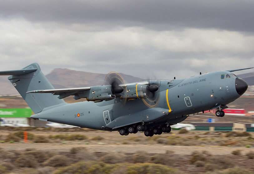 Tres cuatrimotores Airbus A400M que se montan en Sevilla protagonizan de forma secuencial la extracción del personal español y sus colaborares afganos más directos que permanecían en Kabul