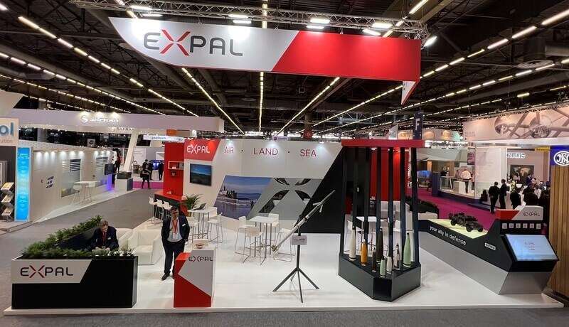PHOTO/ELS - De regreso de Eurosatory 2022, las empresas españolas como Expal se preparan para su cita en Madrid. Sera en la III Feria Internacional de Defensa y Seguridad, FEINDEF, que se celebrará el próximo mayo en IFEMA