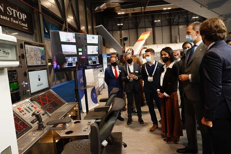 El World ATM Congress es el evento más importante a escala mundial del sector de la navegación aérea. El rey don Felipe fue el encargado de inaugurar la edición de 2021 y conocer personalmente las tecnologías presentes en la muestra