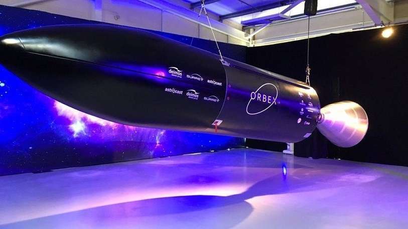 En el puerto espacial de Shuterland, en el extremo norte de Escocia, la española Elecnor Deimos Space se ha asociado con la británica Orbex para el desarrollo, operación y lanzamiento del cohete Prime, en la imagen