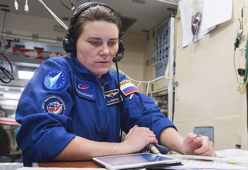PHOTO/Andrei Shelepin-Roscosmos - El primer vuelo al espacio de la nueva cosmonauta rusa, Anna Kikina, está previsto para septiembre a bordo de la capsula tripulada Dragon 5 de la compañía SpaceX, junto a dos norteamericanos y un japonés