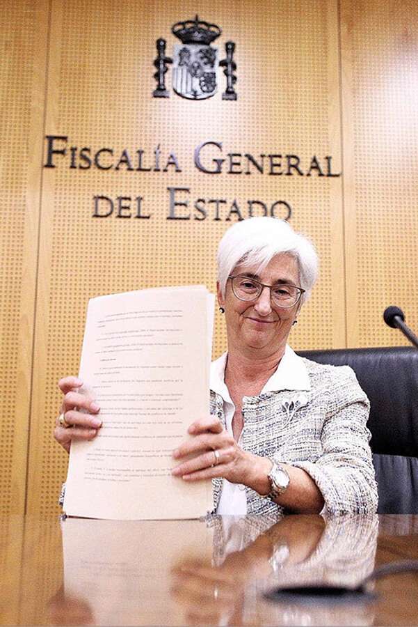 La fiscal general del Estado María José Segarra