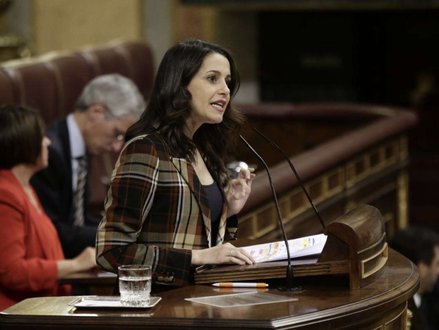 Participante en el debate de investidura 