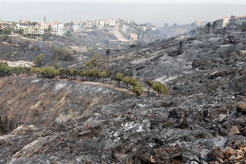 Damour, al sur de Beirut, Líbano, el 15 de octubre de 2019