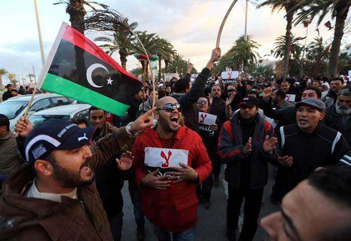 Protestas en Libia
