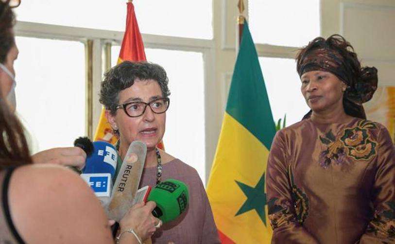 Gonzalez Laya en Senegal 