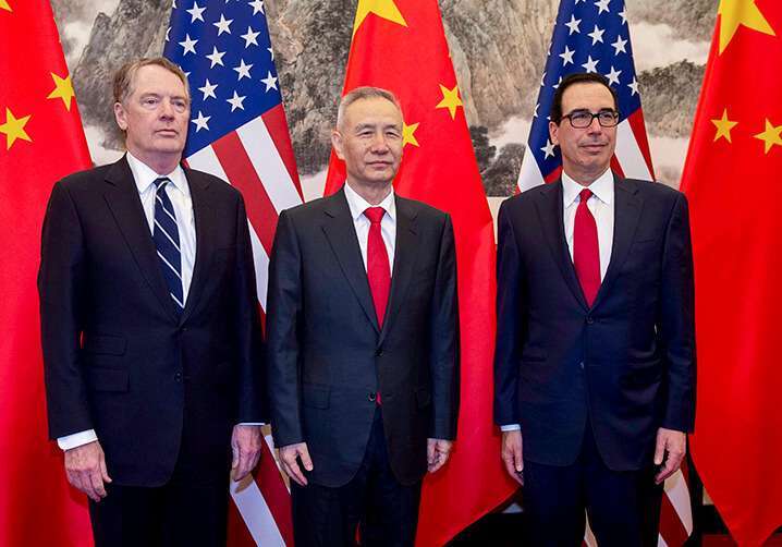 Liu He Steven Mnuchin Robert Lighthizer