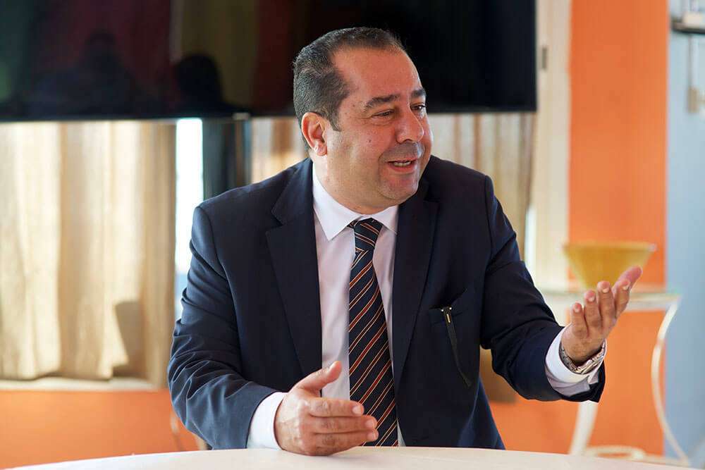 Empresario en Dajla