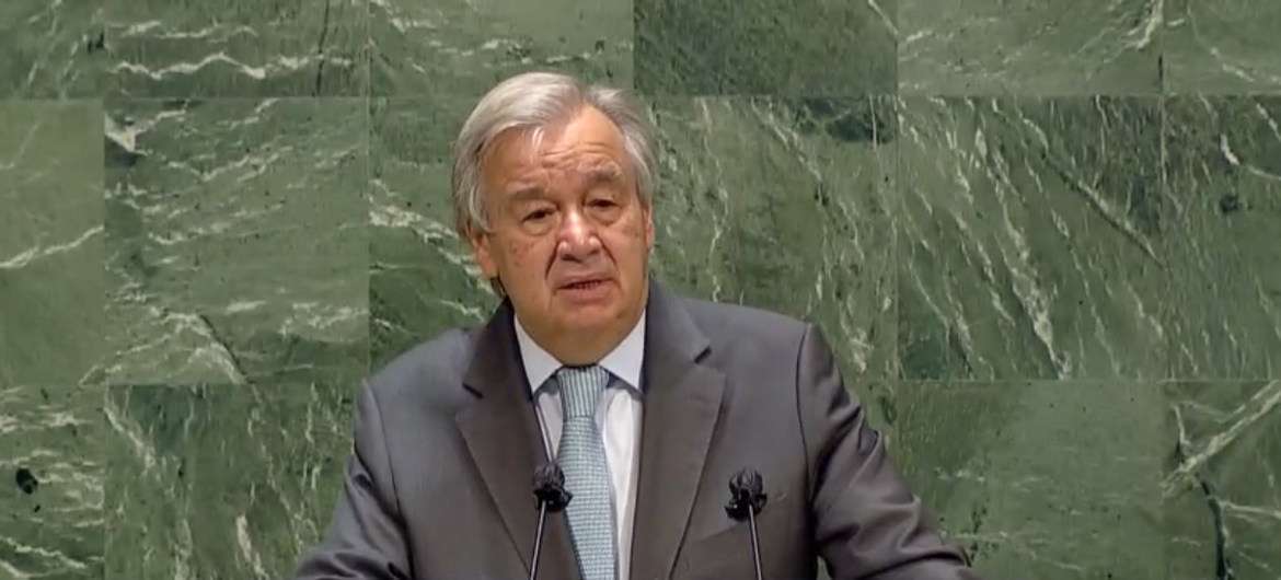 Antonio Guterres, secretario general de la ONU