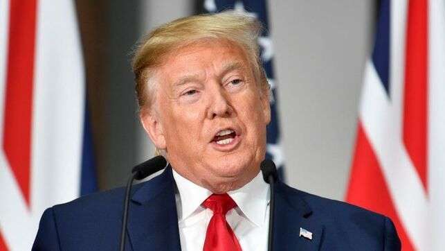 El presidente de los Estados Unidos, Donald Trump 