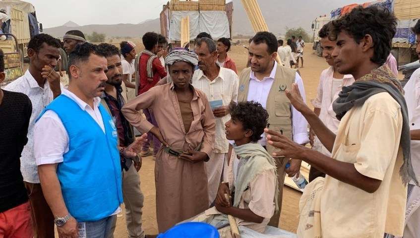 Refugiados Yemen