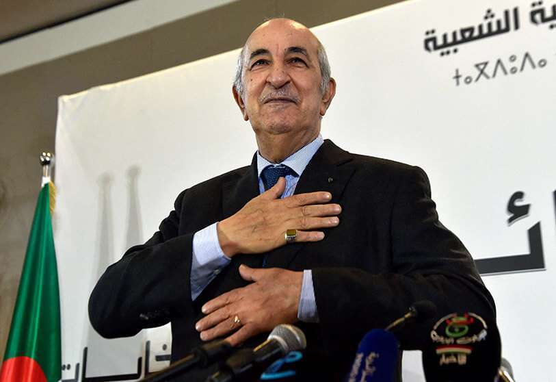 Abdelmadjid Tebboune, presidente de Argelia 