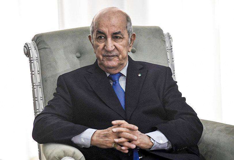 El presidente de Argelia, Abdelmadjid Tebboune