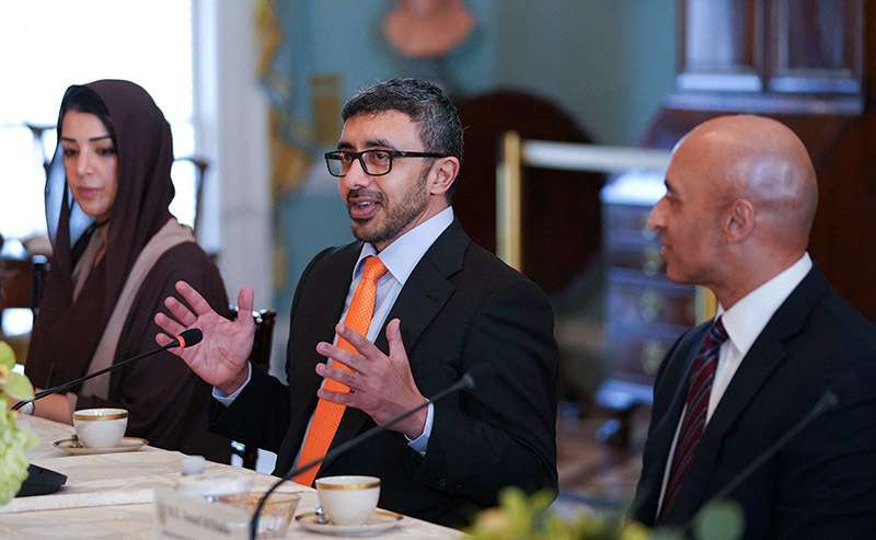 abdullah-bin-zayed-eau-ministro-asuntos-exteriores-reunion-alto-nivel-estados-unidos