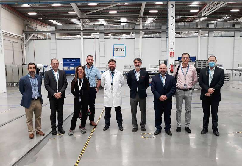 Visita de los contratistas estadounidenses a la firma andaluza Sofitec