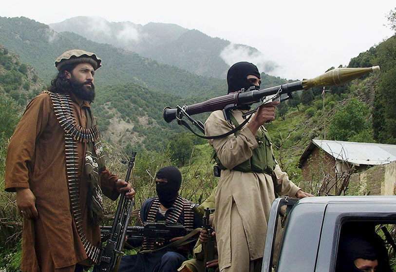 Talibanes en Afganistán