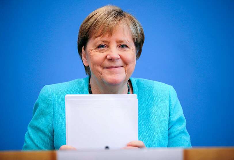 Former German Chancellor Angela Merkel