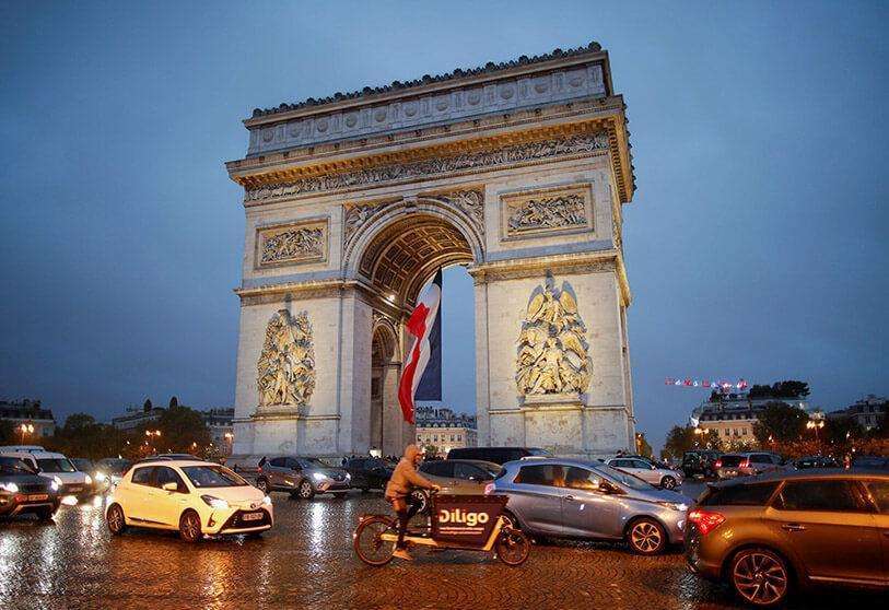 Arco del Triunfo, París, Francia