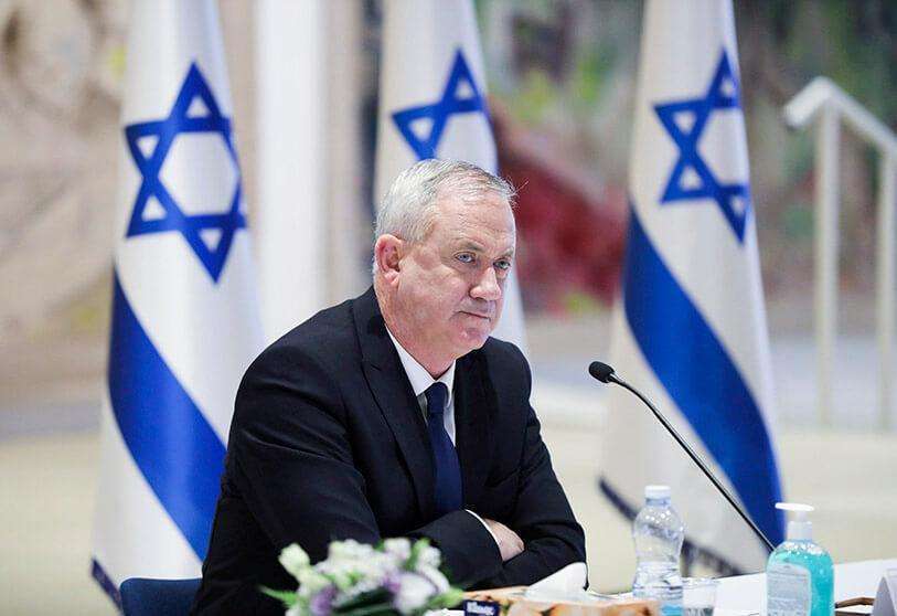PHOTO/ABRIR SULTAN/REUTERS - El ministro de Defensa israelí Benny Gantz