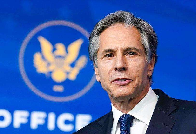 Antony Blinken, secretario de Estado de Estados Unidos