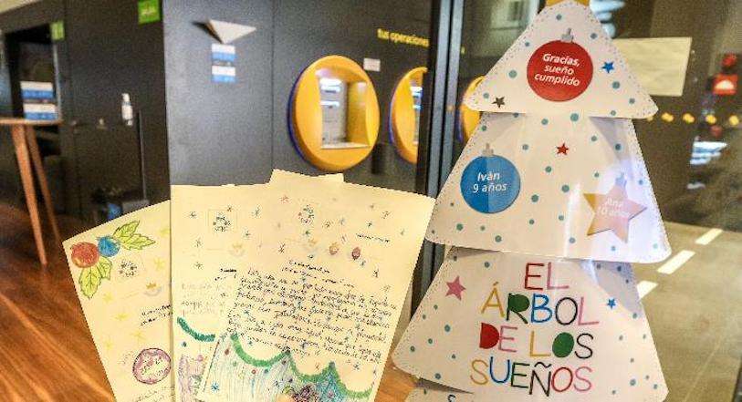 Caixabank árbol de los sueños