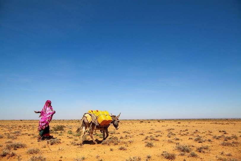 El noroeste de Somalia sufre sequías recurrentes