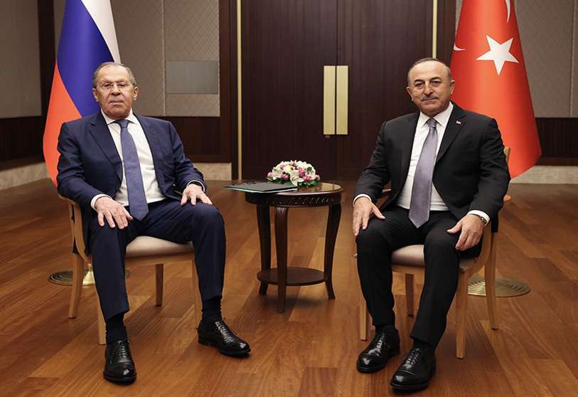 Cavusoglu Lavrov