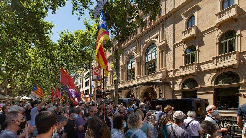 Separatistas catalanes
