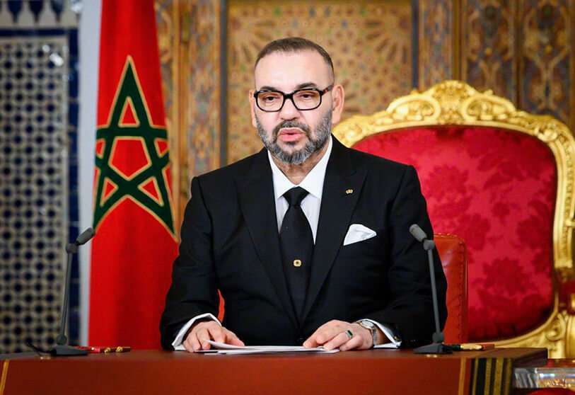 El rey de Marruecos, Mohamed VI