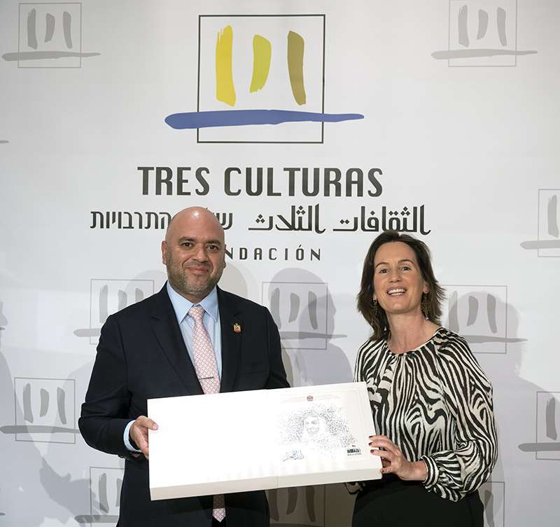 Majid al-Suwaidi en la Fundación Tres Culturas