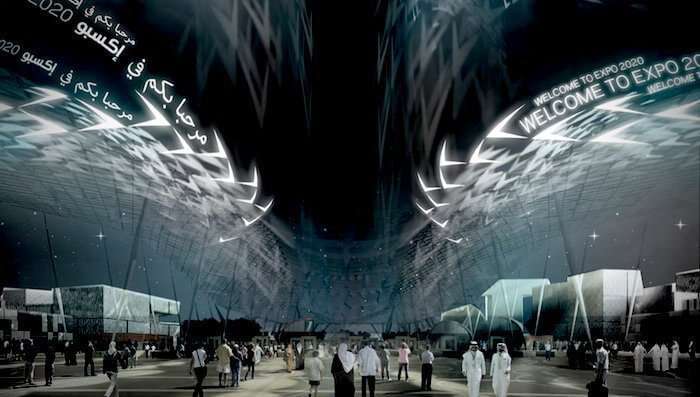 expo-dubai-pabellon-bienvenida-luz 