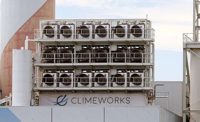 Instalación para capturar el CO2 del aire PHOTO/REUTERS